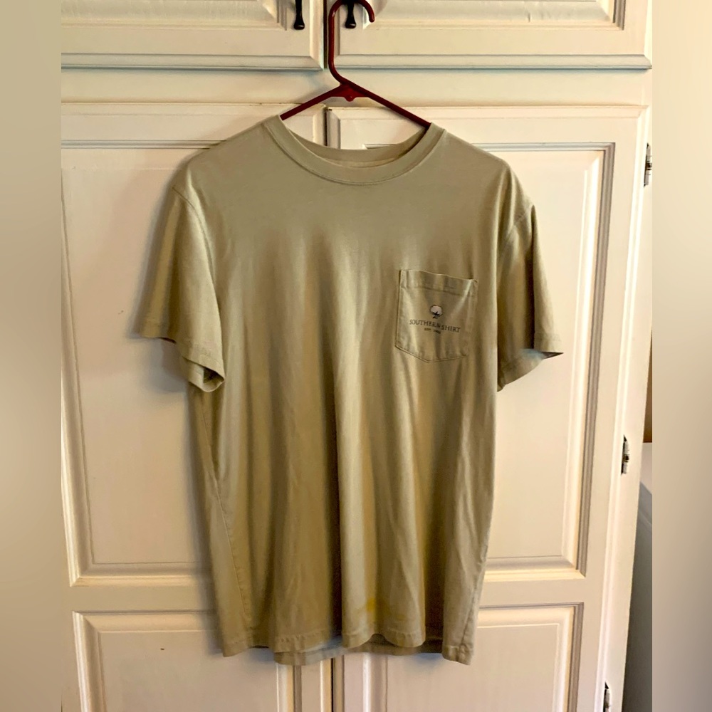 Southern Shirt EST 2006 , T-Shirt , Tan , Short sleeve, Medium